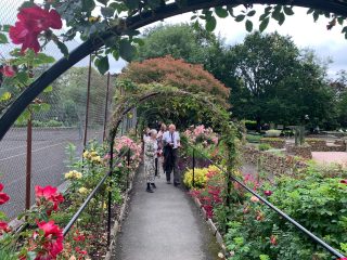 SW in Bloom Judging Sensory Garden